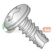 NEWPORT FASTENERS Thread Cutting Screw, #2 x 1/2 in, Stainless Steel Pan Head Phillips Drive, 5000 PK 401866